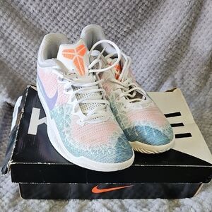 Nike Kids Pastel Blue and Pink Sneakers